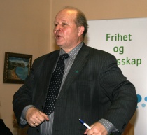 Dørum er en ivrig formidler av Venstres skolesyn