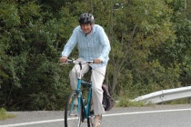  Geir Stave (V) ønsker kraftig satsing på sykkelveier